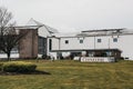 View of new building of Clynelish Distillery, Brora, Scotland.