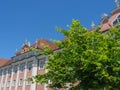 View of New Castle in the town of Meersburg on Lake Constance in Baden-Wurttemberg, Germany Royalty Free Stock Photo