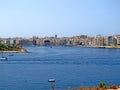 The view of new houses of Sliema, Malta