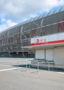 View of new Pierre Mauroy football stadium ticket office