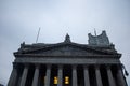 View of the New York State Supreme Court building in New York, USA