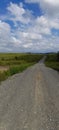 View of a newly constructed road funded by the electorate member.