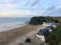 A view of Newquay Beach