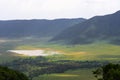 View of NgoroNgoro crater. The lake is inside the crater. Tanzania, Africa