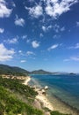 View of the Nha Trang bay in Khanh Hoa, Vietnam Royalty Free Stock Photo