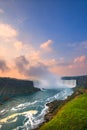 View of Niagara Falls from Canada Royalty Free Stock Photo