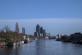 View From The Nieuwe Amstelbrug Bridge At The Amstelriver Amsterdam The Netherlands 17-3-2022