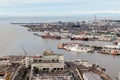 View of Niigata City from Above - Japan