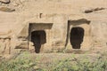 Gebel el Silsila mountain in Egypt on Nile