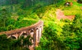 View on Nine Arches Bridge in Sri Lanka, Ella Royalty Free Stock Photo