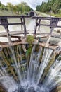 The nine locks of Fonseranes - Beziers in the department of Herault - Occitania - France