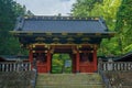 Niomon Gate in the Taiyuinbyo Shrine, Nikko Royalty Free Stock Photo