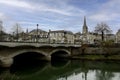 View of Niort. France Royalty Free Stock Photo