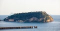 View of Nisida island in the gulf of Pozzuoli