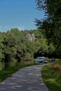 A view on the Nivernais Canal, Velo track.