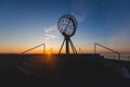 View of Nordkapp, the North Cape, Norway, the northernmost point of mainland Norway and Europe