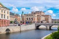 Cityscape of Stockholm. Sweden Royalty Free Stock Photo