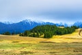 Kurai steppe and the North-Chuya mountain range. mountain Altai Royalty Free Stock Photo