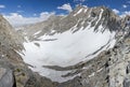 View North And East From Echo Col In The Sierra Nevada Mountains