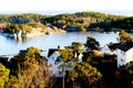 View of the North Sea and on the fjord Royalty Free Stock Photo