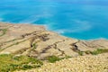 View of the northern part of the Dead Sea Royalty Free Stock Photo