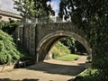 Bridge over Castle Moat  UK Royalty Free Stock Photo