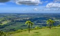 View of Nowra from Cambewarra Mountain Lookout Royalty Free Stock Photo