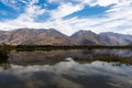 View of the Nubra Valley, Ladakh, india Royalty Free Stock Photo