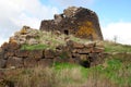 View of nuraghe Oes