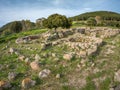 A view of nuragic complex of Palmavera