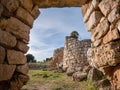 A view of nuragic complex of Palmavera