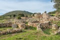 A view of nuragic complex of Palmavera