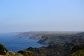 View of Nurra coast from Capo Mannu Royalty Free Stock Photo