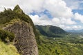 View from the Nuuanu Pali Lookout, Hawaii