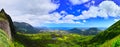 View from Nuuanu Pali Observation Deck Royalty Free Stock Photo