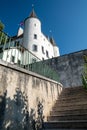 View of the Nyon Castle in Nyon, Switzerland Royalty Free Stock Photo
