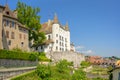 View of the Nyon Castle in Nyon, Switzerland Royalty Free Stock Photo