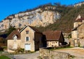 View o the Baume-les-Messieurs village. France