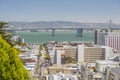 Oakland Bay Bridge, San Francisco, California Royalty Free Stock Photo