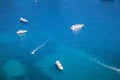 The view from observation deck Belvedere Punta Cannone in Capri, Italy Royalty Free Stock Photo