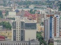 View from the observation deck of the city of Grozny-the capital of the Chechen Republic of Russia. Royalty Free Stock Photo