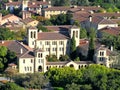 Top view of Stanford University, California, USA