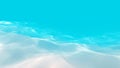 Sea, ocean wave and blue sky background with focus effects Royalty Free Stock Photo