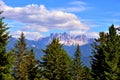 Panorama on the path to Rodella lake