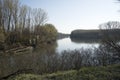 The Oglio river seen from the Mantuan bank