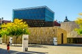 View of the ohel jakob synagogue in german town munich....IMAGE Royalty Free Stock Photo