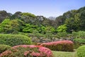 Ohori Park Japanese Garden Fukuoka city, Japan. Royalty Free Stock Photo