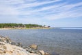 View of the Ohtakari island and Gulf of Bothnia, Lohtaja, Kokkola, Finland Royalty Free Stock Photo