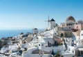 View of Oia - Santorini Royalty Free Stock Photo