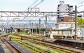 View of Oji Station in Nara Royalty Free Stock Photo